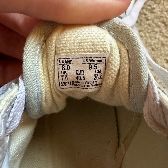 Light Blue Vans - Picture 2 of 2